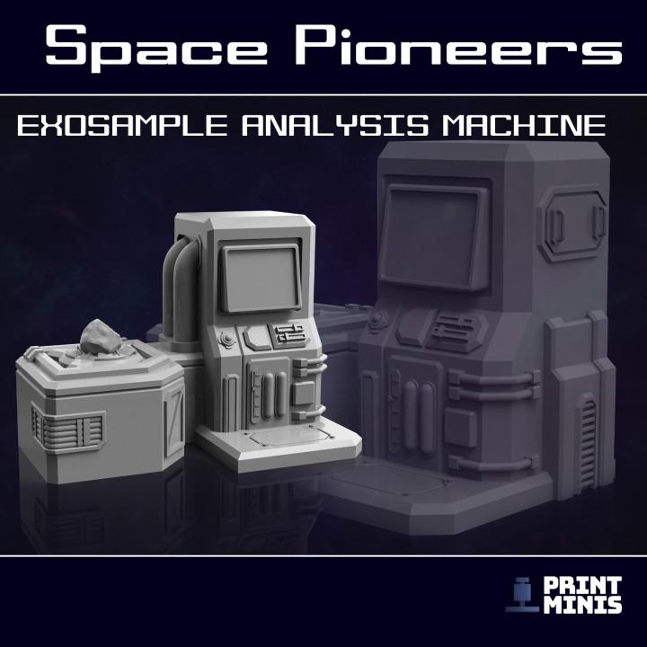 
Space Colonisation Machines - Terrain Pioneer Equipment (Space Pioneers Collection) | 28mm/32mm TTRPG Sci-fi Machinery Exploration Scatter
