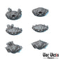 
Crab Folks DND Miniature Set Dungeons and Dragons D&D DnD Monsters Crabfolk Miniatures Pathfinder Fantasy Wargaming Miniatures