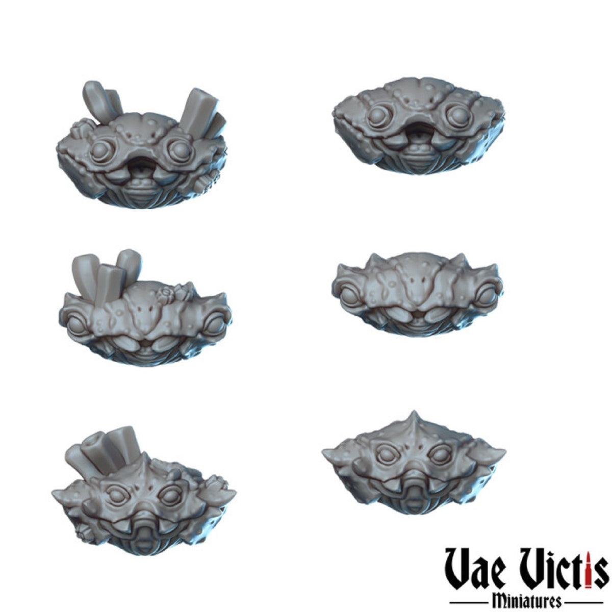 
Crab Folks DND Miniature Set Dungeons and Dragons D&D DnD Monsters Crabfolk Miniatures Pathfinder Fantasy Wargaming Miniatures