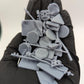 
37pc Road Signs (Basing Bits 2.0) 28mm/32mm TTRPG 40K Post-apoc Wargaming Basing Materials Dystopian City Road Sign Scenery ElementsZbW