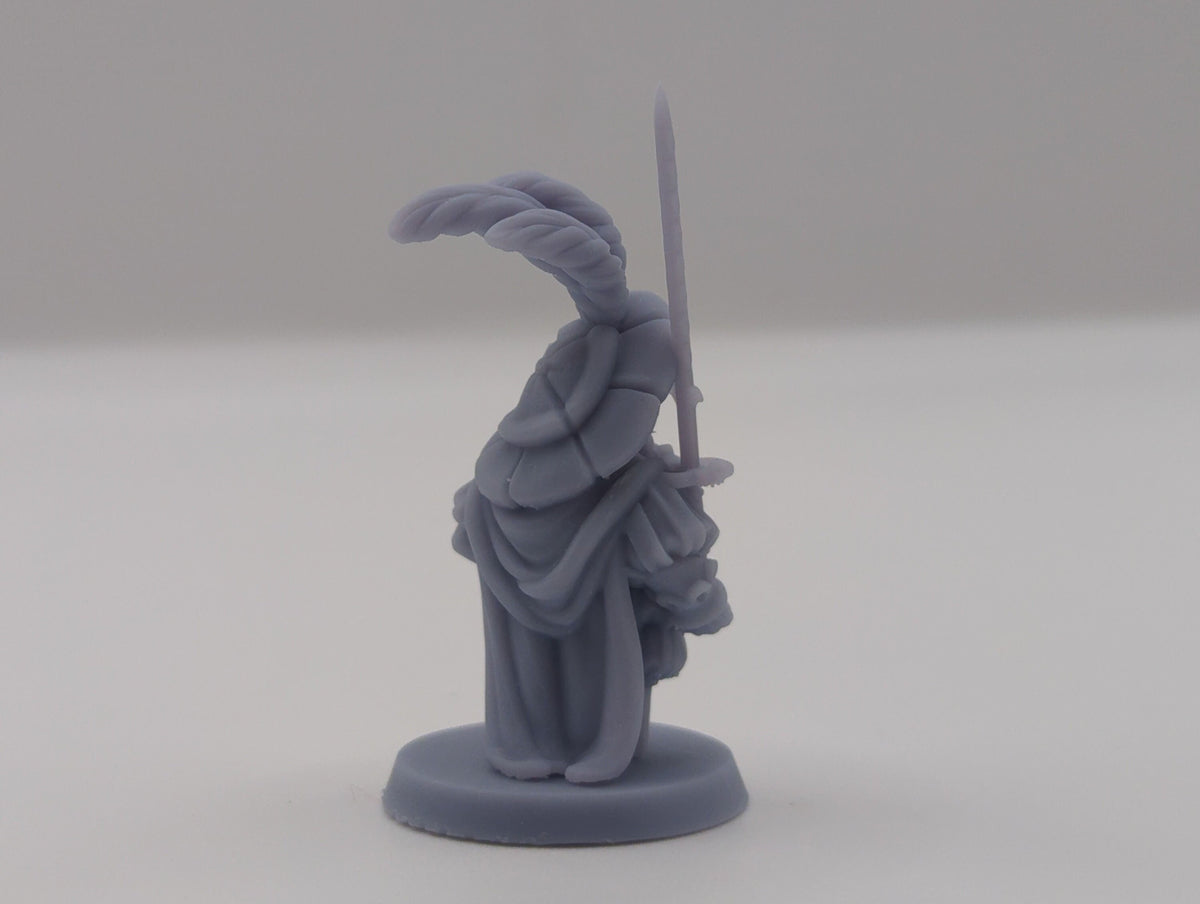 
Dwarf Landsknecht, DnD, Dungeons and Dragons, Tabletop RPG, Pathfinder, Fantasy Miniatures - Vae Victis Miniatures