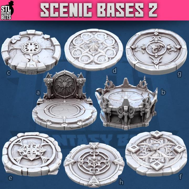 
Scenic Bases 2 Dungeons and Dragons for