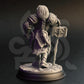
An  Armoured Dwarven Paladin Armed with A Hammer for DnD Dungeons and Dragons 28mm/32/38mm