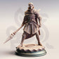 
Human Spear Master Dungeons and Dragons 28mm/32mm/38mm Mini RPG Tabletop Miniature DnD Painting Pathfinder 5e DnD Korthis - DmS