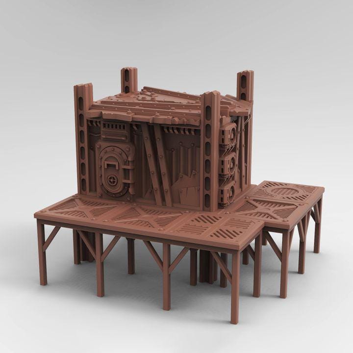 
Shanty Town Building — 28mm / 32mm Resin Terrain