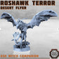 
The Roshawk Terror, Desert Flyer Miniature, 28mm or 32mm Scale, DnD, Dungeons and Dragons, Tabletop RPG Scatter Terrain