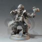 
Dwarven Alchemist DnD Dungeons and Dragons 28mm/32mm TTRPG Fantasy Miniature Dwarf Pathfinder 5e DnD Caster Potion Fantasy Scientist Figure