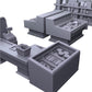 
Grocery Store Miniature Scatter Dungeons and Dragons 28mm/32mm Scatter Terrain TTRPG Fantasy Wargame Minis ATM Cashier Cart Mini Set - TF