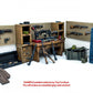 
Gun Workshop Miniature Set DnD Dungeons and Dragons 28mm/32mm Gun Miniatures Scatter Scenery Furniture TTRPG Wargame Set 5e Pathfinder
