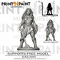 
Amazonian Champion Selina Miniature – Dungeons and Dragons DnD 5e Pathfinder RPG Tabletop Fantasy Figure –PnP