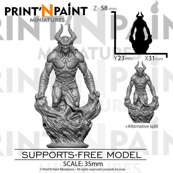 
5 Mini Bundle Terror Of The Sands Miniature – Dungeons and Dragons RPG Tabletop Fantasy Creature Figure for DnD 5e Encounters –PnP