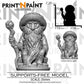 
Mushroom Druid Miniature – Dungeons and Dragons RPG Tabletop Figure Pathfinder 5e –PnP