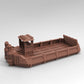 
Cargo Barge with Cargo | 3D Printed Sci Fi Ship Terrain for Dungeons and Dragons, Starfinder, Infinity and TTRPG Scenery