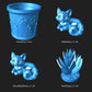 
Meowgical Cat Planter – Cute Fantasy Plant Buddy Pot for Succulents Desk Decor Gift Indoor Planter, FatesEnd