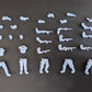 
5pc The Iron Guard of Kovlova - Modular Troops (Iron Guard Collection) | 28mm/32mm TTRPG Sci-fi Wargaming Troops Kovlovan Military Soldiers