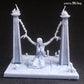 
Chained Prisoner Sacrificed Girl Dungeons and Dragons 28mm/32mm TTRPG Candle Scatter Base Fire Miniature - GG