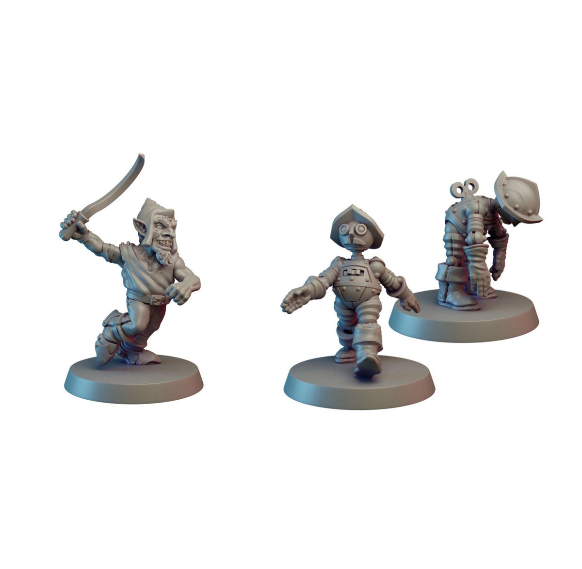 
DnD Starter Pack, Forest Miniature Scatter terrain 28mm/32mm Magical Minis Mushroom Miniatures TTRPG Fantasy Wargaming Miniatures Forest NPC