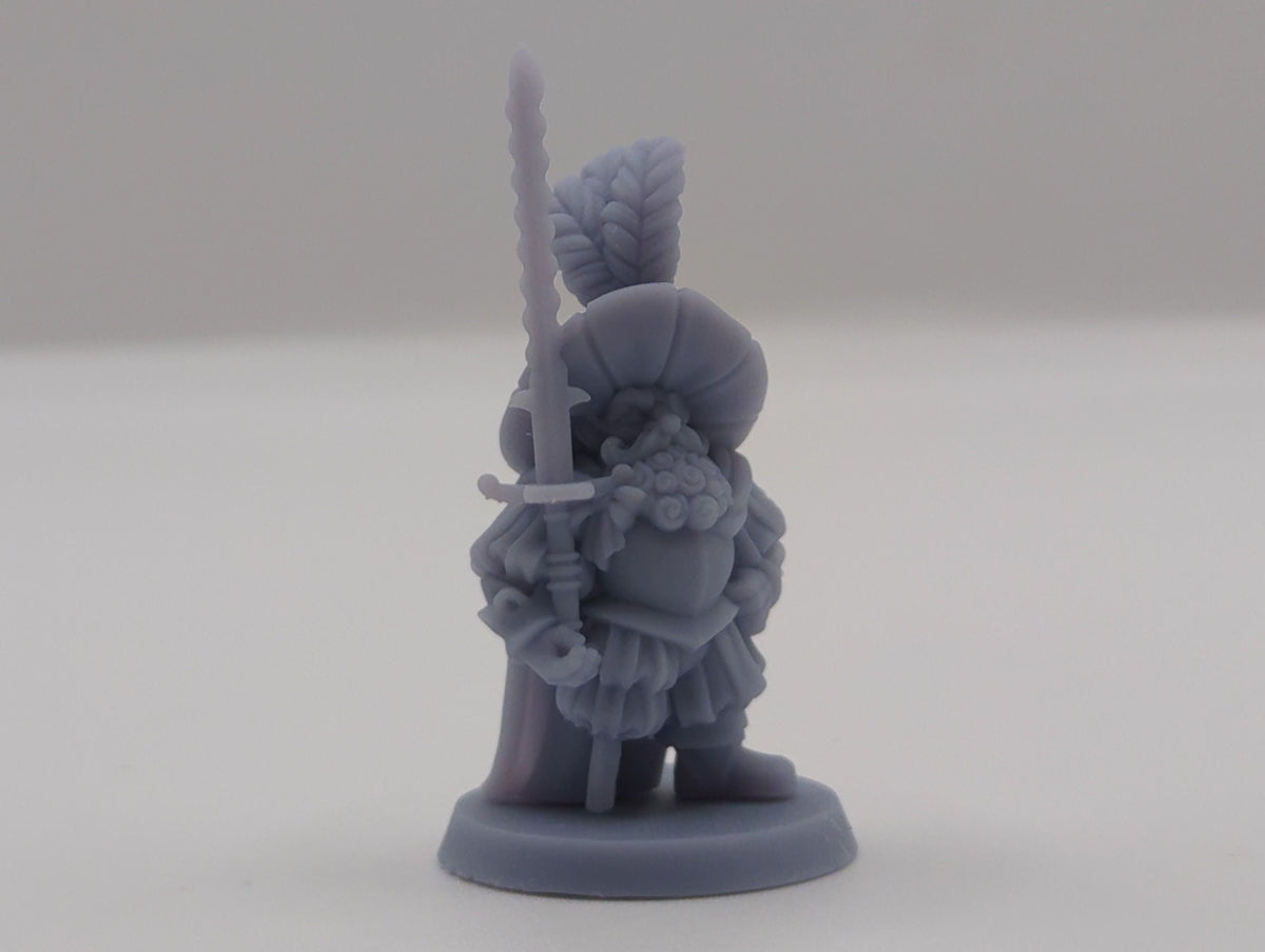 
Dwarf Landsknecht, DnD, Dungeons and Dragons, Tabletop RPG, Pathfinder, Fantasy Miniatures - Vae Victis Miniatures