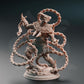 
3pc Chained Devils DnD Dungeons and Dragons 28mm/32mm TTRPG Fantasy Wargame Miniature DnD 5e Pathfinder Fantasy Devil 5e Demons