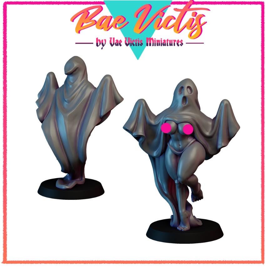 
Playful Ghost with a Cheeky Twist DnD