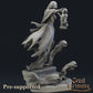 
2pc Female Ghost Miniatures, DnD Scatter terrain, Dungeons and Dragons, Diorama, Ghost figurines, Basing Materials, Skull Miniatures
