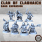 
8pc Mineral Gang SET 1 Scifi Resin Miniatures 28mm heroic Tabletop Wargame Miniatures