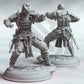 
Samurai of the Serpent - Kazuhira Orochi | 28mm/32mm/38mm TTRPG Fantasy Wargaming Armoured Japanese Monk Spirit Serpent NPC with Katana