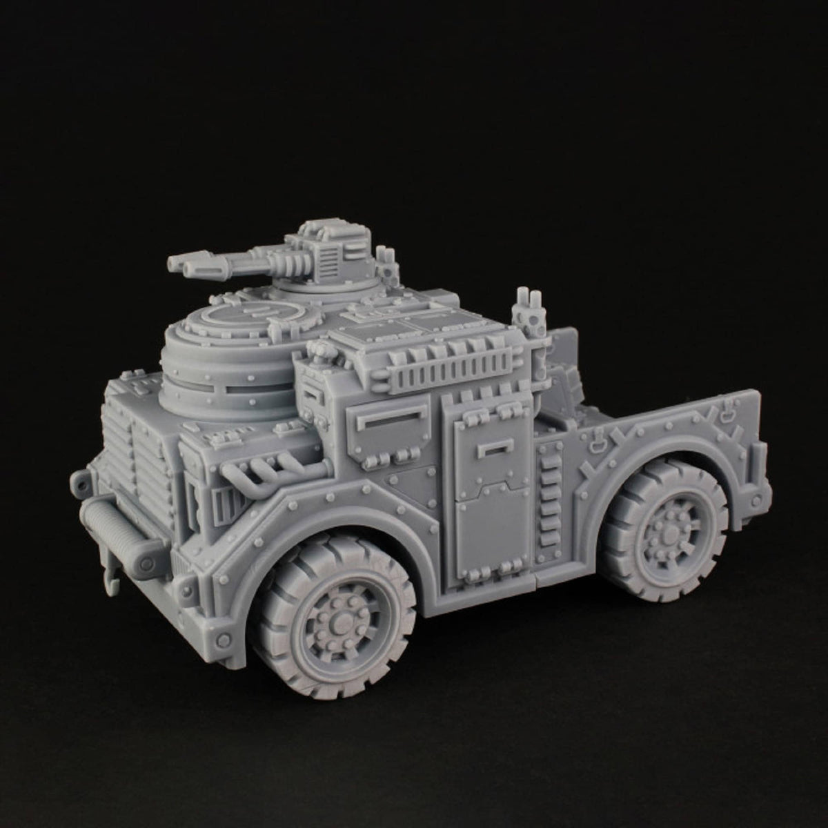 
Armored Truck miniature Heavy Weapons Vehicle 28mm/32mm Military Vehicle Weapons Miniature Fantasy RPG Model Vehicles Military Vehicle