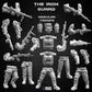 
5pc The Iron Guard of Kovlova - Modular Troops (Iron Guard Collection) | 28mm/32mm TTRPG Sci-fi Wargaming Troops Kovlovan Military Soldiers