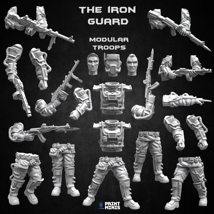 
5 Pc The Iron Guard of Kovlova - Modular