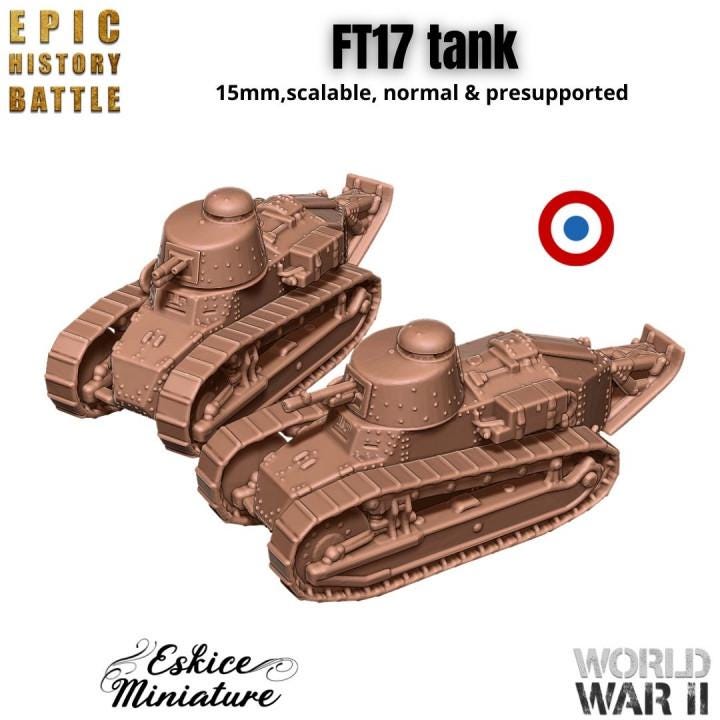
41pc WW2 French Starter Pack – 15mm 20mm 28mm 32mm 1 35 Scale – Infantry, Vehicles & Artillery – Eskice Miniature