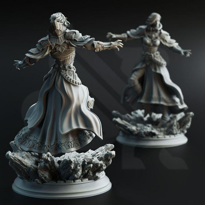 
Psionic Mindweaver Seer - Violet
