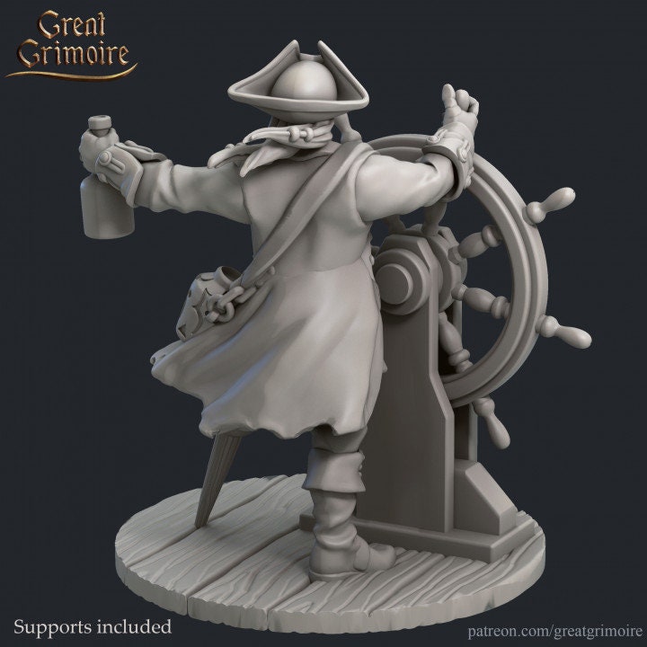
Peg Leg Pirate DnD Dungeons and Dragons