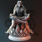 
Elf Monk Storm Sorcerer Miniature Dungeons and Dragons Mini RPG Tabletop Miniature DnD Painting Pathfinder 5e DnD Misti Cloudburst - DmS