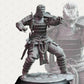 
Samurai of the Serpent - Kazuhira Orochi | 28mm/32mm/38mm TTRPG Fantasy Wargaming Armoured Japanese Monk Spirit Serpent NPC with Katana