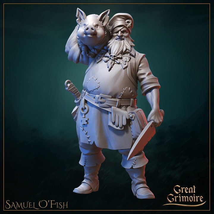 
Samuel O-Fish Butcher DnD Dungeons and