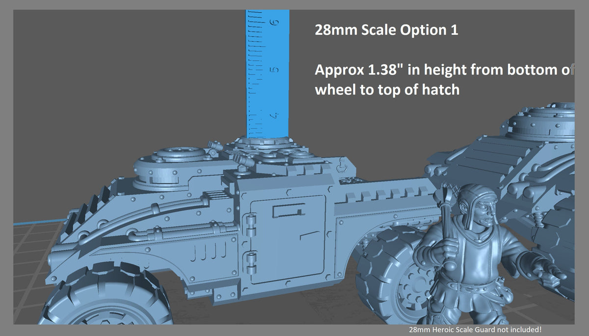 
Outrider Buggy Miniature DnD Dungeons and Dragons 28mm/32mm Tabletop RPG Wargame Miniatures Assault Vehicle