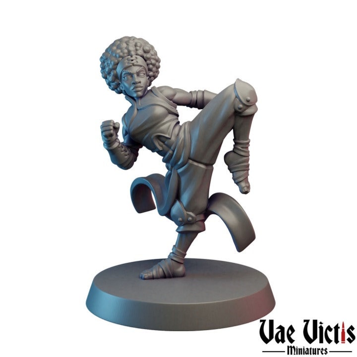 
10pc DnD Starter Pack DnD Dungeons and Dragons 28mm/32mm Scale Wargame Miniatures Mushroom nymph Wizard Ogre and more