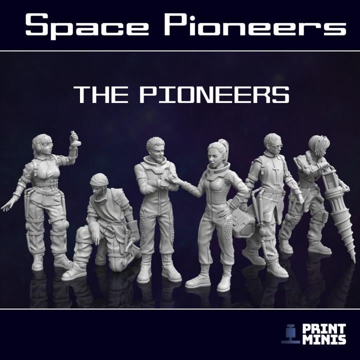 
6pc Space Pioneer Team (Space Pioneers Collection)