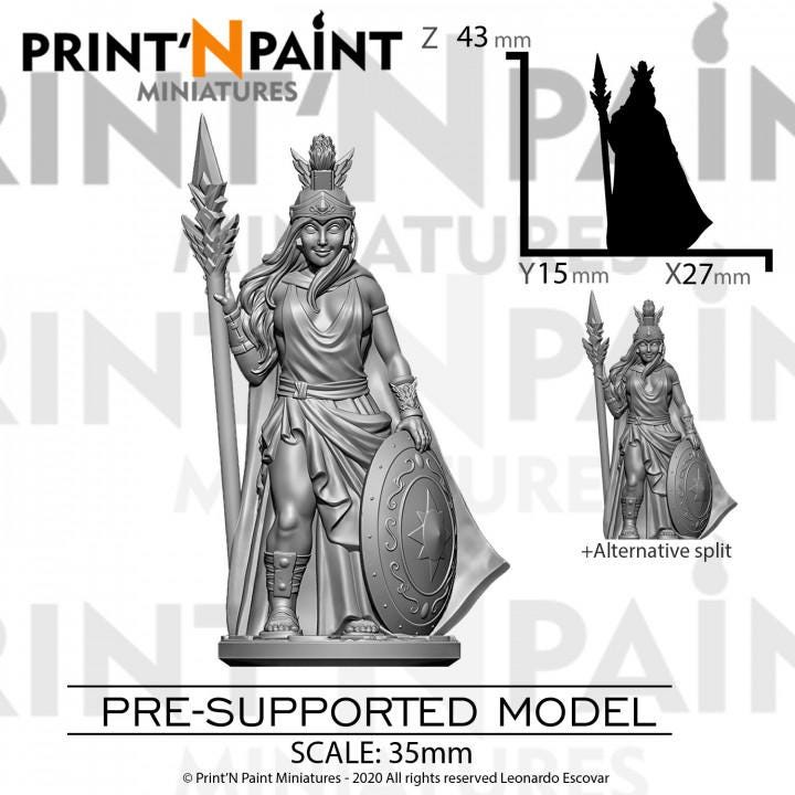 
Pantheon 3 Mini Bundle Miniature – Dungeons and Dragons RPG Tabletop Fantasy Creature Figure for DnD 5e Encounters –PnP