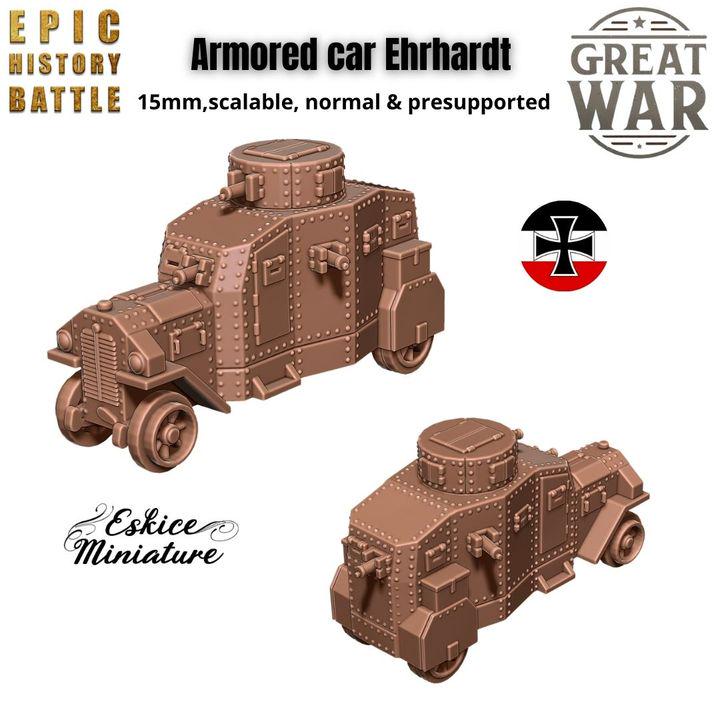 
46pc WW1 German Starter Pack – 15mm 20mm 28mm 32mm 1 35 Scale – Infantry, Vehicles & Artillery – Eskice Miniature