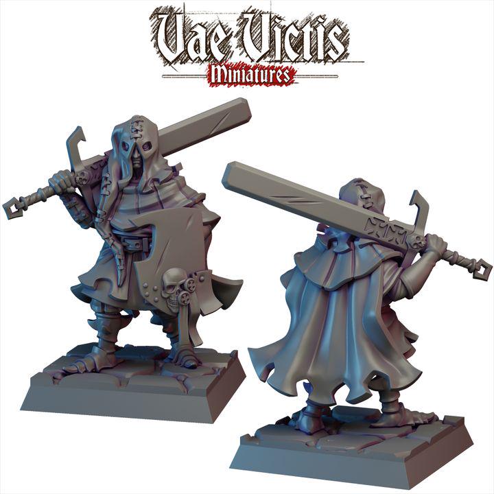 
Executioner 01 miniature for DnD Dungeons and Dragons 28mm/32mm Scale TTRPG Fantasy Wargame figurine Medieval warrior Masked NPC