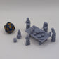 
Tavern Cooks DnD Dungeons and Dragons TTRPG Wargame Scatter Terrain Female Cook NPCs Townsfolk NPCs Wargame Miniatures Food Diner