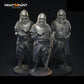 
3 Rotten Soldiers Miniatures – Dungeons and Dragons Undead Warrior Set for DnD 5e Plague Encounters, RPG Battles & Tabletop Horror –PnP