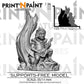 
Halfling Bard Miniature – Dungeons and Dragons Character – RPG Tabletop DnD Pathfinder 5e Fantasy Musician Figure –PnP