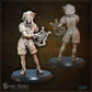 
3pc The Mystic Melodists DnD Dungeons and Dragons 28mm/32mm TTRPG Wargame NPCs Musician Band Figurines for your Village Entertainment Circus