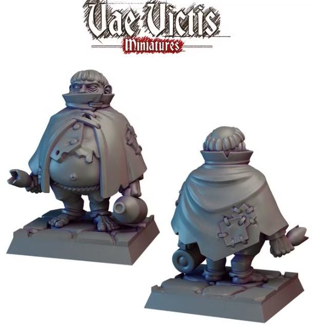 
Bar Brawl Drunk guy Miniature for DnD Dungeons and Dragons 28mm/32mm Scale TTRPG Fantasy Figurine