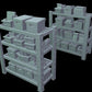
Police Office Miniature Scatter Terrain Office Furniture DnD Dungeons and Dragons 28mm/32mm TTRPG Sci fi Props RPG Police Station Scenery