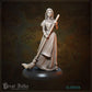 
12pc Villagers Set DnD Dungeons and Dragons 28mm/32mm Commoners TTRPG wargame NPCs townsfolk Pregnant Lady Farmers Children Grandma Animals