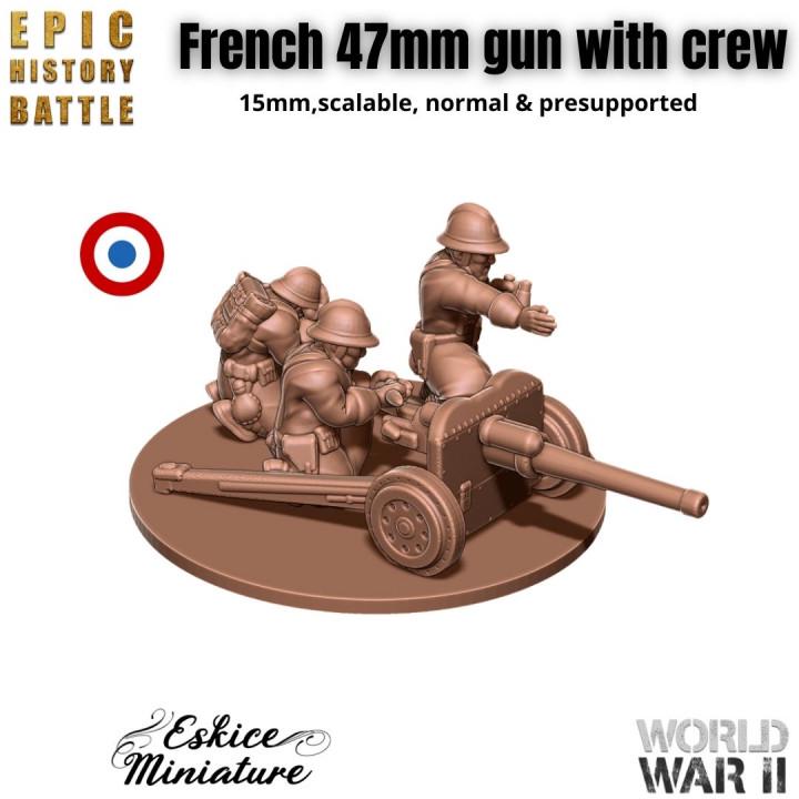 
41pc WW2 French Starter Pack – 15mm 20mm 28mm 32mm 1 35 Scale – Infantry, Vehicles & Artillery – Eskice Miniature